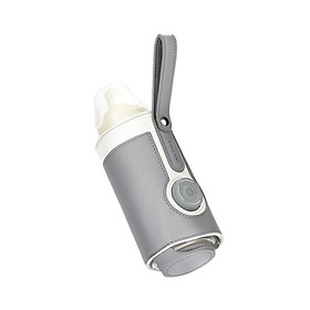 USB Bé Bình Di Động Du Lịch Máy Hâm Nóng Sữa Cho Trẻ Sơ Sinh Bình Sữa Nóng Nắp Cách Nhiệt Bình Giữ Nhiệt Ngoài Trời Thức Ăn Nóng - one