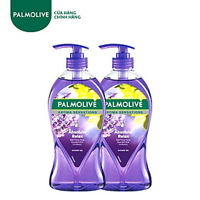 Bộ 2 sữa tắm Palmolive Aroma thư giãn toàn thân 750ml