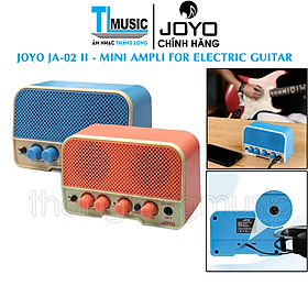Mua JOYO JA-02 II 5W - Loa Amplifier Mini Guitar Điện Dual Channel Clean & Overdrive Pin Sạc TypeC  Bluetooth 5.0 AUX IN - Hàng chính hãng