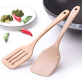 Mua Bộ Xẻng Gỗ Tự Nhiên Nấu Ăn Gia Đình