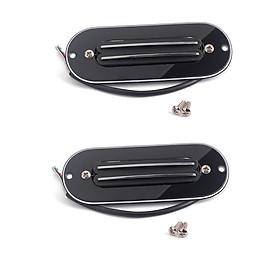 2x Double Rail  Pickup for Acoustic Folk Electric Guitar Musical