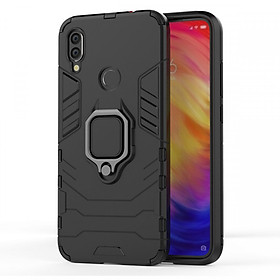 Ốp lưng Cho Xiaomi Redmi Note 7 iRON - MAN IRING Nhựa PC cứng viền dẻo chống sốc