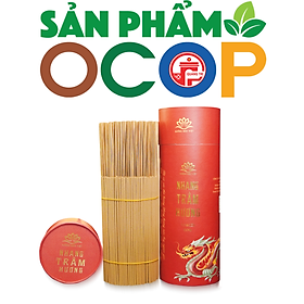 Nhang Trầm Hương Tự Nhiên -  Hương Thơm Dịu Nhẹ,Không Hóa Chất, Tốt Cho Sức Khỏe (Nhang Cây, Hộp 600-700 Cây ) - 1KG