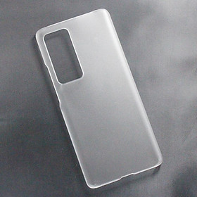 Ốp lưng dành cho Vivo X60 Pro nhựa cứng nhám trong