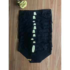 Combo 05 Quần lót su trơn màu đen từ 35kg đến 60 kg