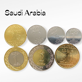 Mua Set 7 xu cổ Saudi Arabia chất lượng mới.