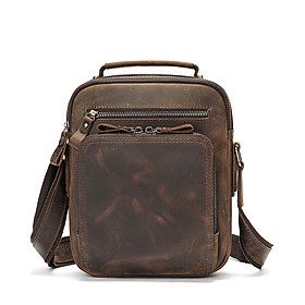 Túi đeo chéo nam DA BÒ THẬT phong cách mới - BEE GEE DCN9315