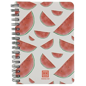 Sổ Lò Xo Hồng Hà Scent A6 200 Trang 4158 - Dưa Hấu