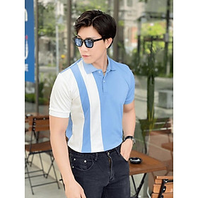 ÁO THUN NAM CỔ BẺ TAY NGẮN THỜI TRANG SIÊU HOT - ÁO ÔM FORM BODY CỰC CHẤT SIÊU NÉT CHO CÁC ANH EM THỜI TRANG NAM 1
