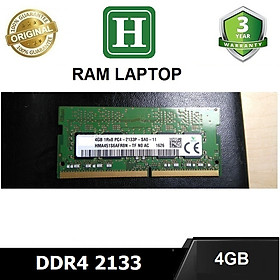 Hình ảnh Ram Laptop 4GB, 8GB DDR4 bus 2133 dùng cho Laptop