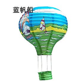 Mua Đèn lồng giấy khinh khí cầu trang trí nhà cửa  lễ hội   noel  giáng sinh  tết  trường học mầm non  trung thu (DL10)