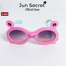 Kính mát trẻ em gọm nhựa Jun Secret kiểu kính hình ếch ngộ nghĩnh đáng yêu dành cho bé trai và bé gái từ 1 đến 5 tuổi JS2017