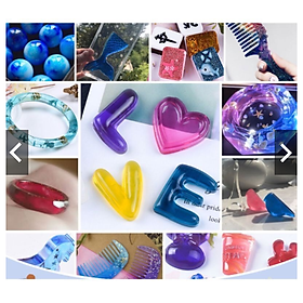 Mua Màu pha Resin 10ml màu trong