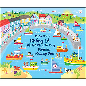 [Download Sách] Cuốn Sách Khổng Lồ Về Trò Chơi Tư Duy - Holiday Activity Pad