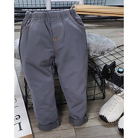 Quần kaki thun bé trai bé gái lưng co giãn nhiều màu dễ phối áo MamLa