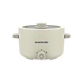Lẩu điện mini đa năng Sunhouse SHD4516, SHD4517 - Đa năng 4in1 - Lòng nồi inox 304 - Tích hợp tay cầm - Gia nhiệt trực tiếp - Hàng chính hãng