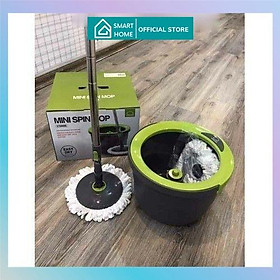 Hình ảnh Cây Lau Nhà Xoay Tay Mini Spin Mop Lock and Lock