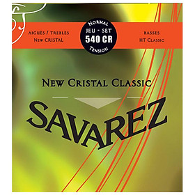 BỘ DÂY ĐÀN CLASSICAL GUITAR SAVAREZ NEW CRISTAL HT CLASSIC 540CR