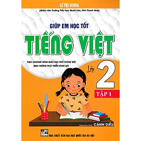 Sách - Giúp Em Học Tốt Tiếng Việt Lớp 2 - Tập 1 - Dùng Kèm SGK Cánh Diều - Hồng Ân