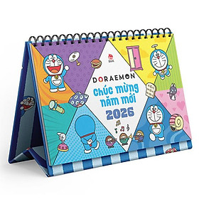 Lịch Để Bàn Doraemon 2026