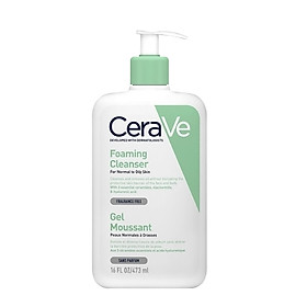 Sữa Rửa Mặt Dịu Nhẹ Cho Da Dầu CeraVe Foaming Cleanser 473ml