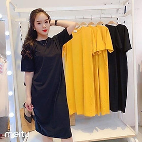 Đầm Maxi Cổ Tròn Ngắn Tay - Hàng Loại 1m