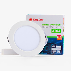Mua Đèn LED âm trần Downlight đơn sắc Rạng Đông (AT04)