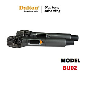 Mua Micro karaoke không dây Dalton RX-BU02  Micro chuyên hát karaoke gia đình cao cấp  thâm kim loại  hát nhẹ  chống hú   HÀNG CHÍNH HÃNG  