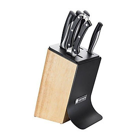 BÁO GIÁ Bộ Dao Làm Bếp Elmich | Shopee Lazada Sendo Tiki mới nhất 42 Bộ dao inox ELMICH 6 món EL3801 (4 dao, 1 kéo, 1 giá để dao)