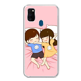 Ốp lưng điện thoại Samsung Galaxy M30S - Silicon dẻo - 0376 COUPLE08 - Hàng Chính Hãng
