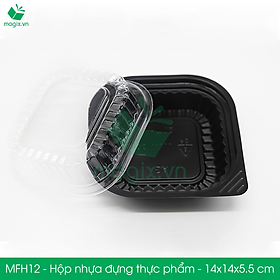 Mua MFH12 - 50 Hộp nhựa đế đen nắp trong HT12