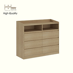 Mua HAPPY FURNITURE   Tủ lưu trữ 6 ngăn kéo - KATE   THK_320   120cm x 45cm x 100cm DxRxC