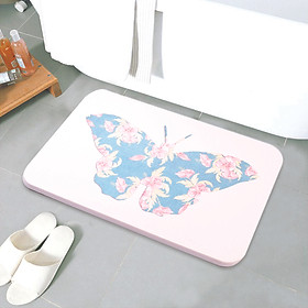 Mua Thảm Đá Siêu Thấm Foot Mat 60 x 39 x 0.9 cm Living on - Thảm chùi chân nhà tắm - Thảm thấm nước