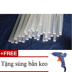 Mua 20 keo nến tặng súng bắn keo(keo nến dài 26cm)