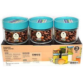 Mua Bộ 3 Hũ Thủy Tinh Glasslock IG785 (250ml x 3) - Màu ngẫu nhiên