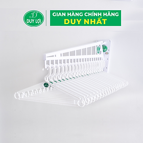 Mua GIÁ PHƠI ĐỒ XẾP GẮN TƯỜNG - QUÀ TẶNG 10 MÓC ÁO NHỰA KÉP