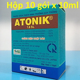 Mua Hộp 10 gói thuốc kích thích sinh trưởng cho cây ATONIK 1.8 SL (Mỗi gói 15ml)