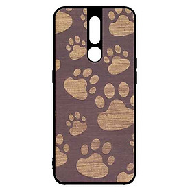 Ốp Lưng in cho Oppo F11 Pro Mẫu Chân Hình Thú - Hàng Chính Hãng