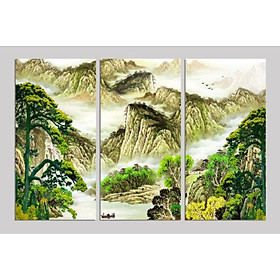 Tranh Treo Tường Hiện Đại Phòng Khách - Sơn Thủy T3M--995