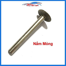 Mua 1 đầu mài kim cương trục lắp 6mm đường kính mũi 6mm  8mm  10mm  12mm  14mm  16mm  20mm  25mm