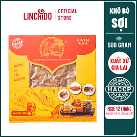 Bò khô Sợi _ Tùng Phương Du Ký _ Loại 500 Gram ( HỘP )