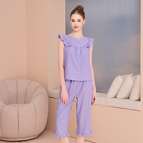 Bộ Đồ Kate Lửng Nữ Vincy Thoáng Mát BKL060S31