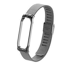 Dây Đeo Kim Loại Thay Thế Dành Cho Xiaomi Mi Band 3 4
