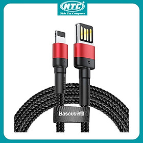 Mua Cáp sạc và truyền dữ liệu cổng Baseus LN Cafule Special Edition cho iPhone/ iPad dài 1M  2.4A (Màu random) - Hàng Chính Hãng