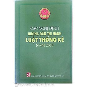 Các nghị định hướng dẫn thi hành Luật thống kê năm 2015