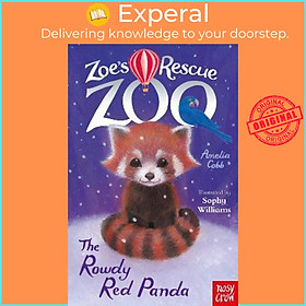 Sách - Zoe's Rescue Zoo: The Rowdy Red Panda by Amelia Cobb (UK edition, paperback)