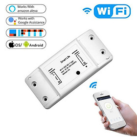 Mua Công tắc thông minh hẹn giờ bật tắt thiết bị điện từ xa kết nối wifi/3G/4G công tắc hẹn giờ ổ cắm hẹn giờ