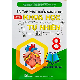 Sách - Bài tập phát triển năng lực môn Khoa học tự nhiên 8