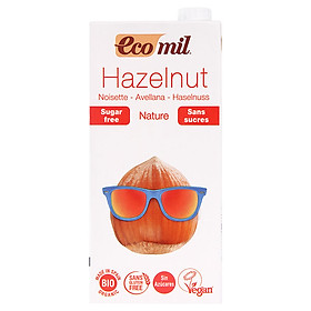 Sữa Hạt Phỉ Không Đường Hữu Cơ Ecomil (1L) 