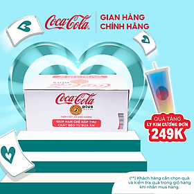 Thùng/Lốc 24 Lon Nước Ngọt Giải Khát Có Ga Coca-Cola Plus (Foshu) 320ml/Lon Coca-Cola Official Store